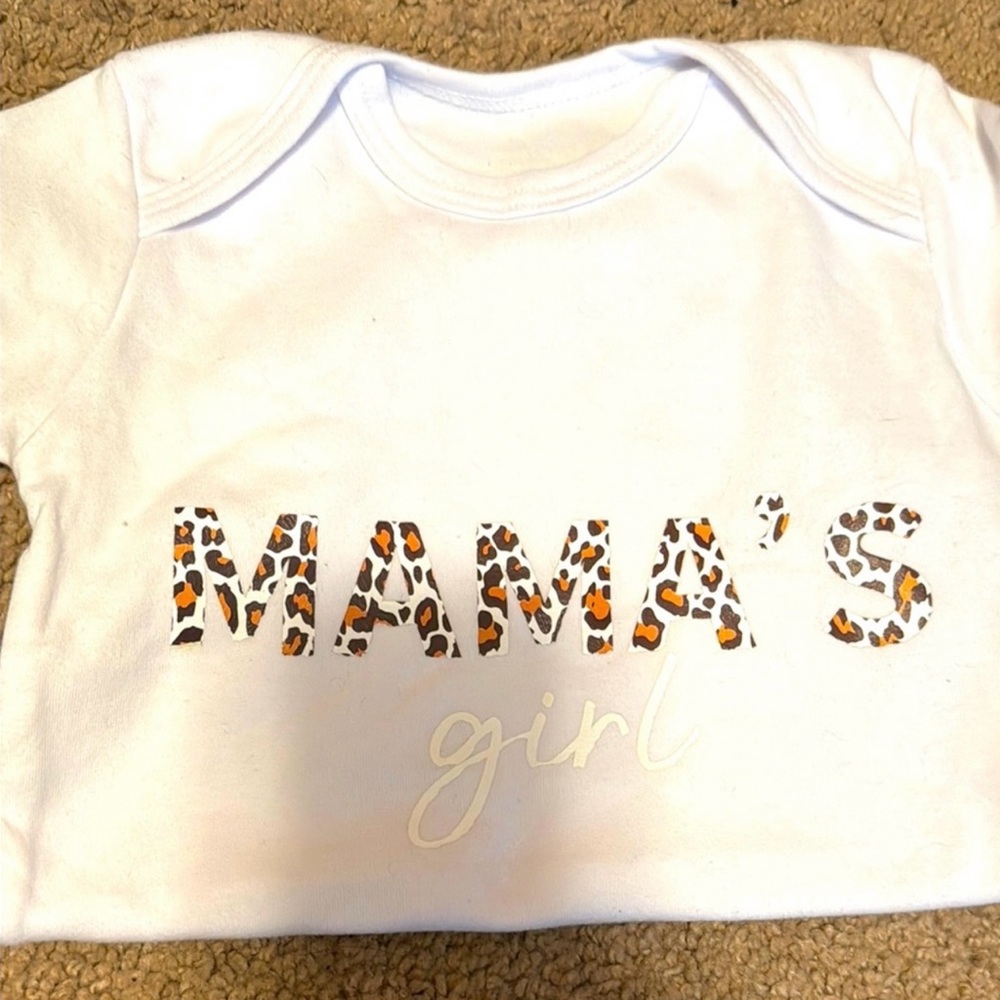Mama's Girl Baby Onesie